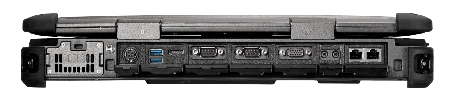 back side view of X500's ports